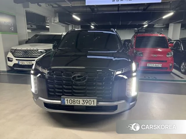 Hyundai The New Palisade 2023 Черный из Кореи