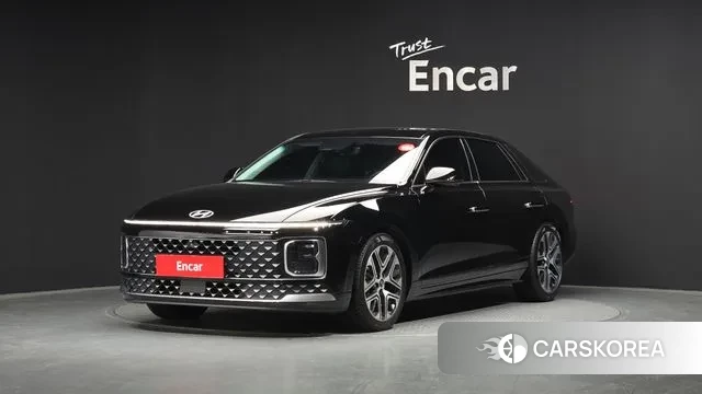 Hyundai Grandeur (GN7) 2023 Черный из Кореи