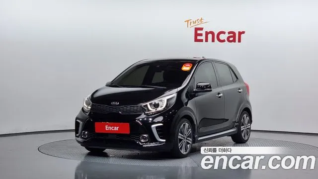 Kia All New Morning (JA) 2019 Черный из Кореи