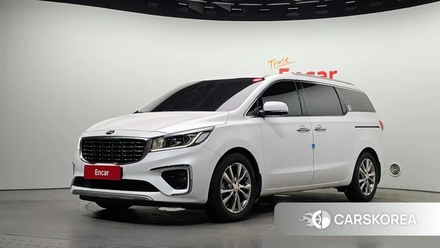 Kia The New Carnival 2019 Белый из Кореи