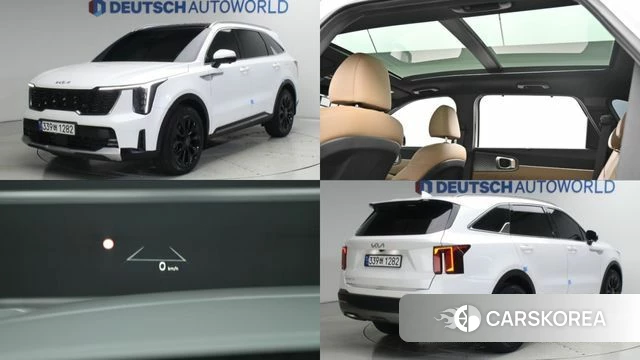 Kia The New Sorento 4th Generation 2023 Белый из Кореи