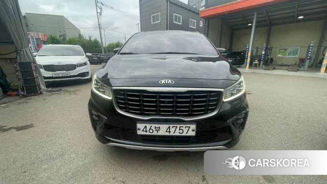 Kia The New Carnival 2019 Черный из Кореи