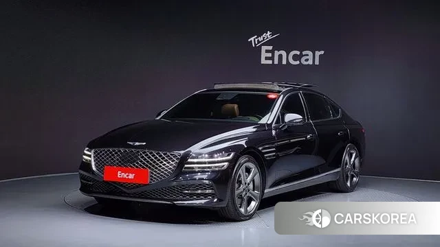 Genesis G80 (RG3) 2020 Черный из Кореи