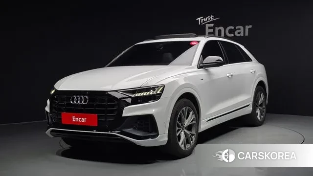 Audi Q8 (4M) 2022 Белый из Кореи