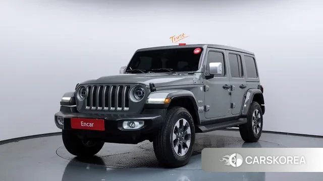 Jeep Wrangler (JL) 2021 Серый из Кореи
