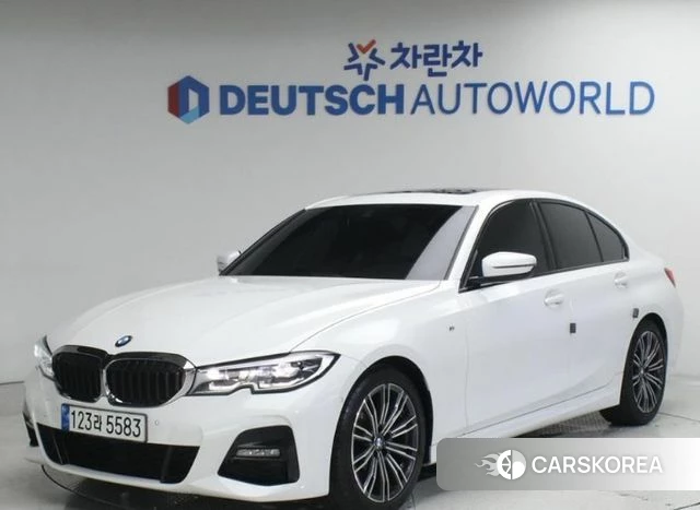 BMW 3 Series (G20) 2022 Белый из Кореи