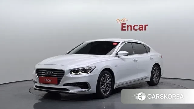 Hyundai Grandeur IG Hybrid 2018 Белый из Кореи
