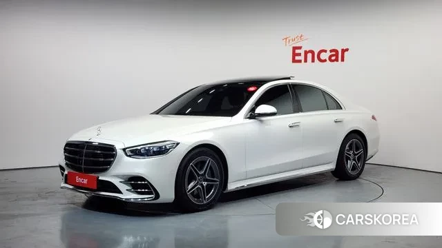 Mercedes-Benz S-Class W223 2022 Белый из Кореи