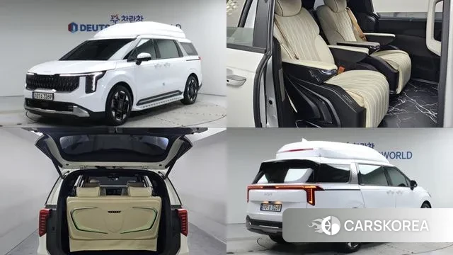 Kia The New Carnival 4th Generation 2024 Белый из Кореи