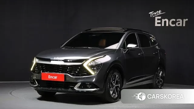 Kia Sportage 5th Generation Hybrid 2021 Серый из Кореи