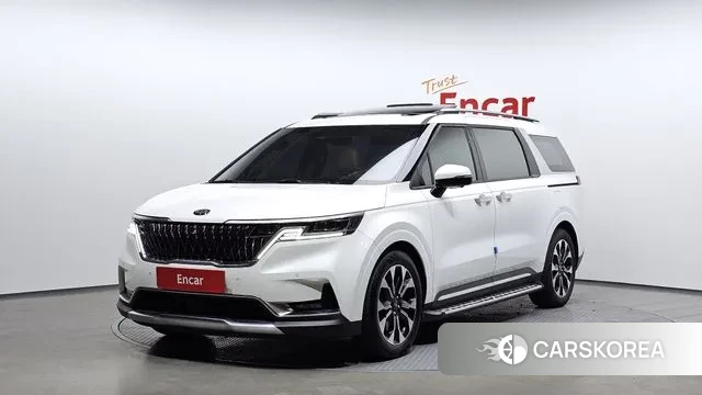Kia Carnival 4th generation 2021 Белый из Кореи