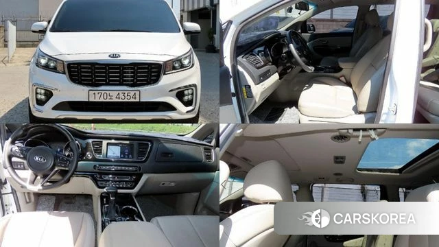 Kia The New Carnival 2020 Белый из Кореи