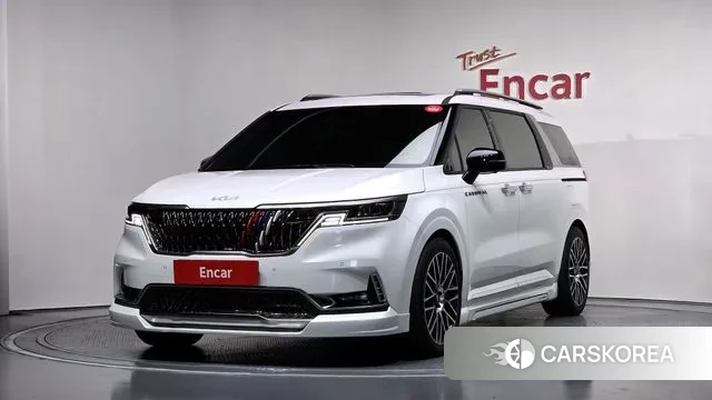 Kia Carnival 4th generation 2022 Белый из Кореи