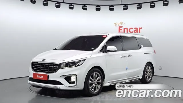 Kia The New Carnival 2019 Белый из Кореи
