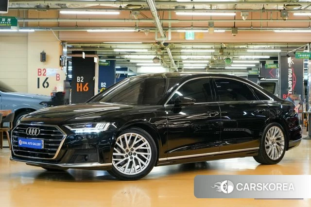 Audi A8 (D5) 2021 Черный из Кореи