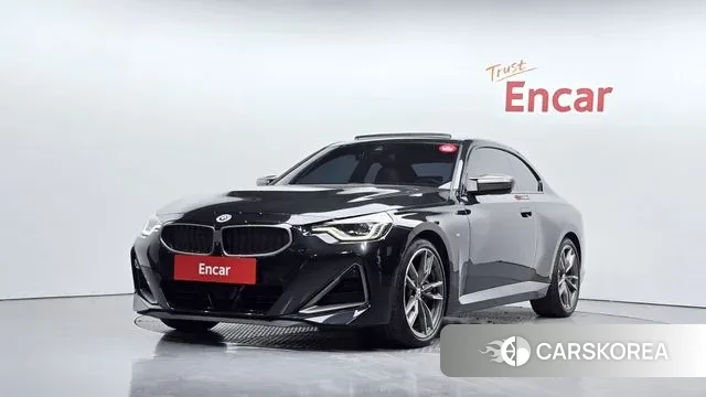 BMW 2 Series (G42) 2023 Черный из Кореи