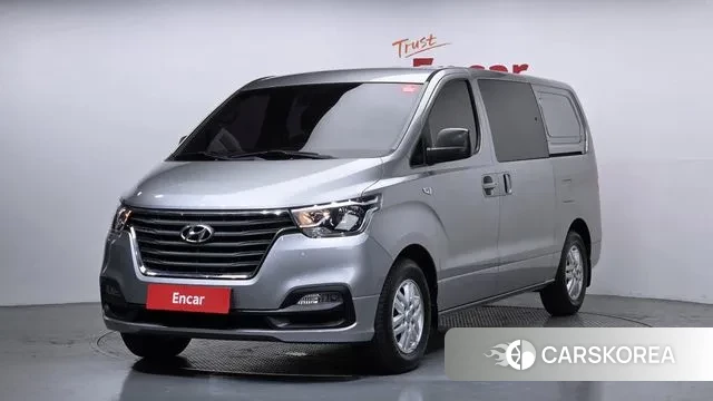 Hyundai The New Grand Starex 2021 Серебристо-серый из Кореи