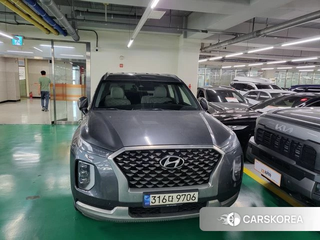 Hyundai Palisade 2021 Серый из Кореи