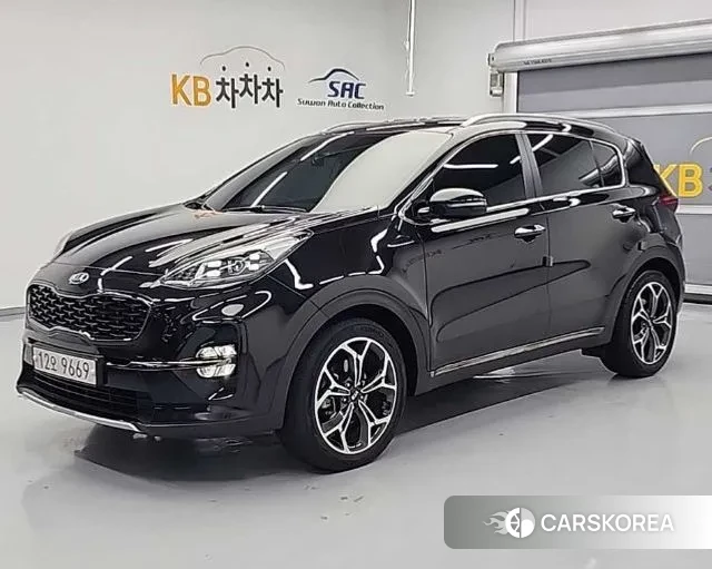 Kia Sportage The Bold 2018 Черный из Кореи