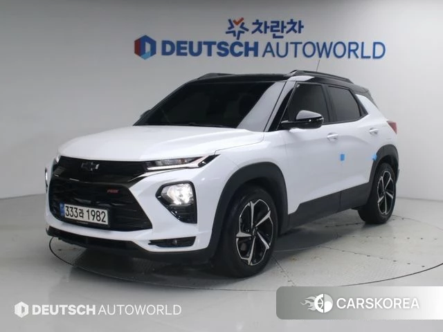 Chevrolet (GM Daewoo) Trailblazer 2021 Белый из Кореи