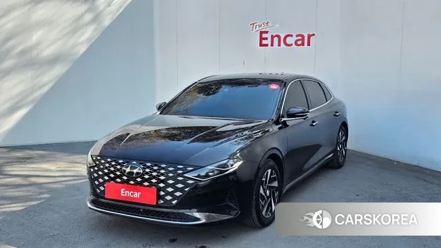 Hyundai The New Grandeur IG Hybrid 2022 Черный из Кореи