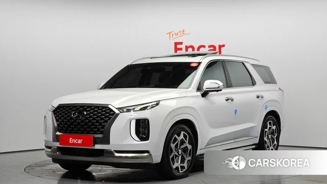 Hyundai Palisade 2022 Белый из Кореи
