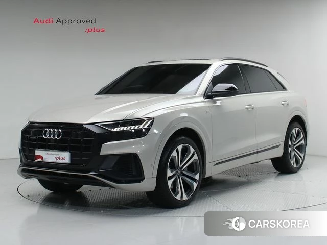 Audi Q8 (4M) 2023 Жемчужный цвет из Кореи