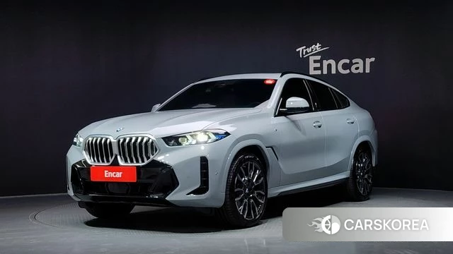BMW X6 (G06) 2025 Серебристо-серый из Кореи