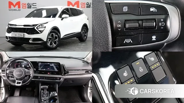Kia Sportage 5th Generation 2022 Белый из Кореи