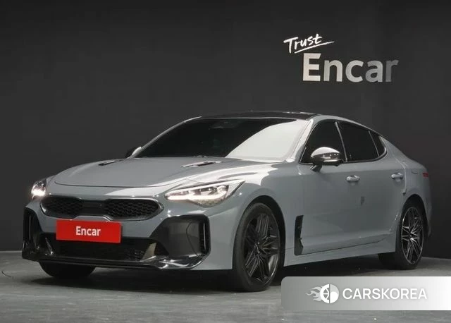 Kia Stinger Meister 2022 Небесно-голубой из Кореи
