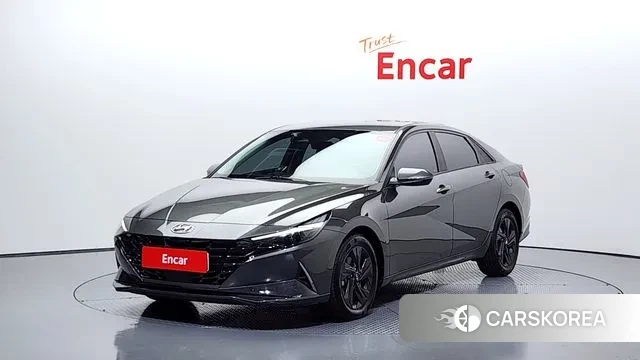 Hyundai Avante Hybrid (CN7) 2021 Серый из Кореи