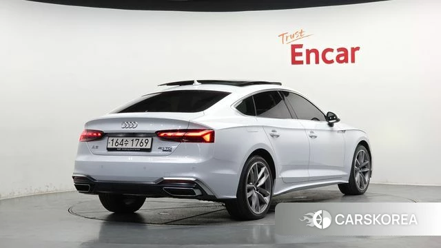 Audi A5 (F5) 2020 Белый из Кореи
