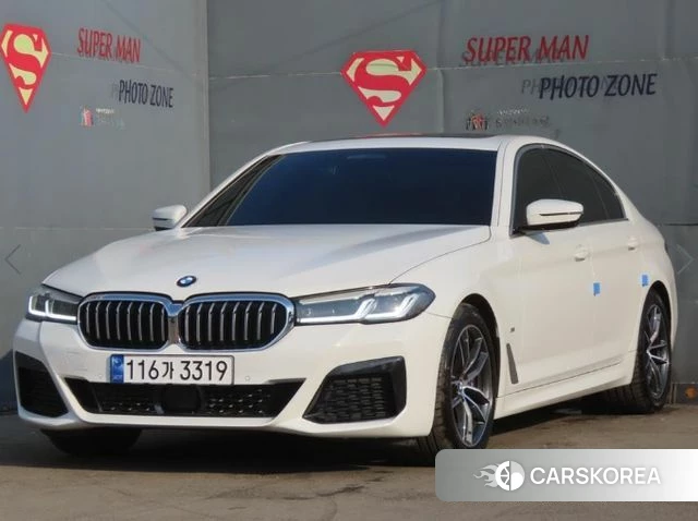 BMW 5 Series (G60) 2023 Белый из Кореи