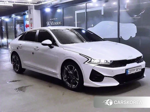 Kia K5 3rd generation 2022 Белый из Кореи