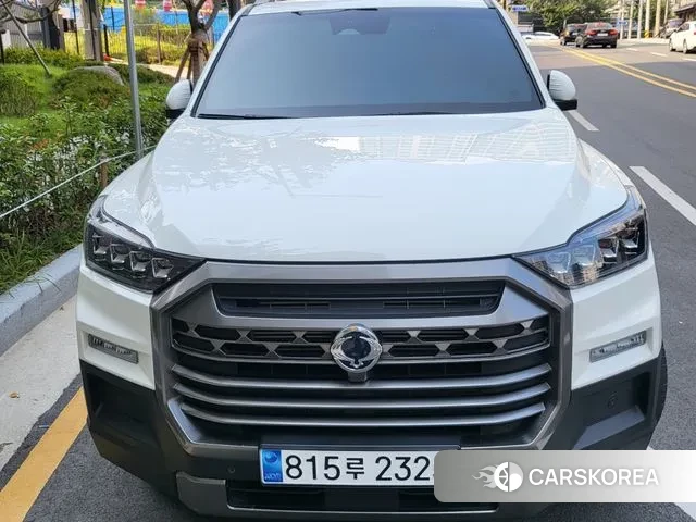 Ssangyong The New Rexton Sport 2023 Белый из Кореи