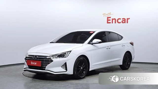 Hyundai The New Avante AD 2019 Белый из Кореи