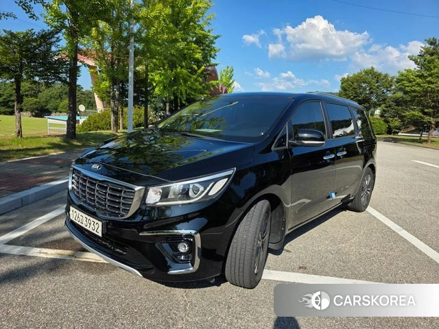 Kia The New Carnival 2019 Черный из Кореи