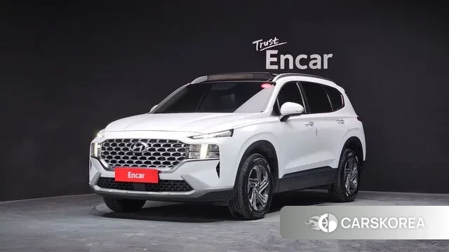 Hyundai The New Santa Fe 2021 Белый из Кореи