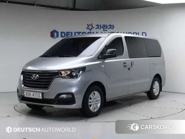 Hyundai The New Grand Starex 2018 Серебристо-серый из Кореи