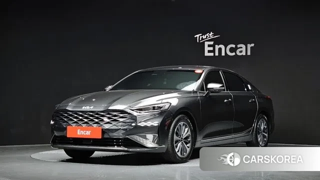 Kia K8 Hybrid 2022 Серый из Кореи