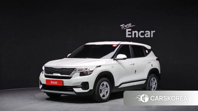 Kia Seltos 2022 Белый из Кореи