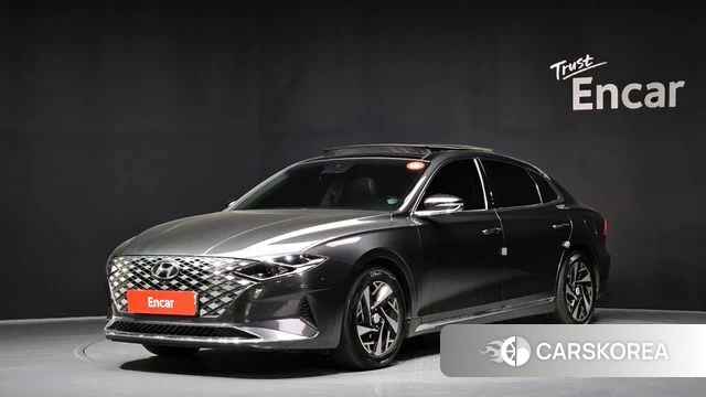Hyundai The New Grandeur IG Hybrid 2019 Серый из Кореи