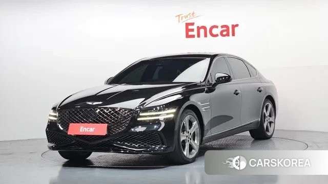 Genesis G80 (RG3) 2021 Черный из Кореи