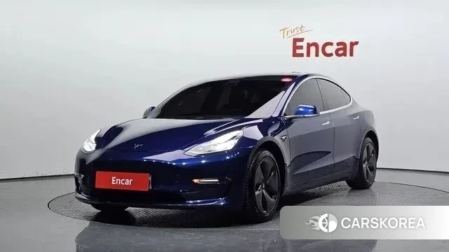 Tesla Model 3 2020 Синий из Кореи