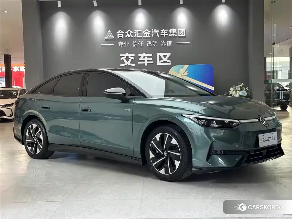 Volkswagen ID.7 VIZZION 2026 Зеленый из Китая