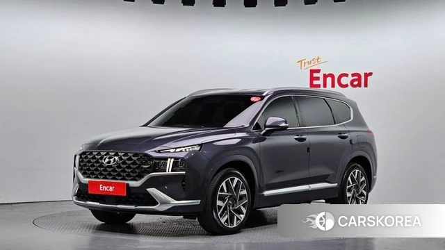 Hyundai The New Santa Fe 2021 Серый из Кореи