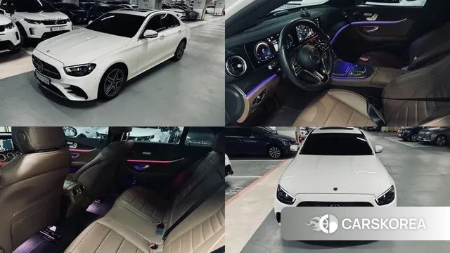 Mercedes-Benz E-Class W213 2023 Белый из Кореи