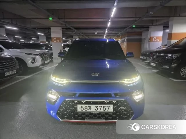 Kia Soul Booster 2019 Синий из Кореи