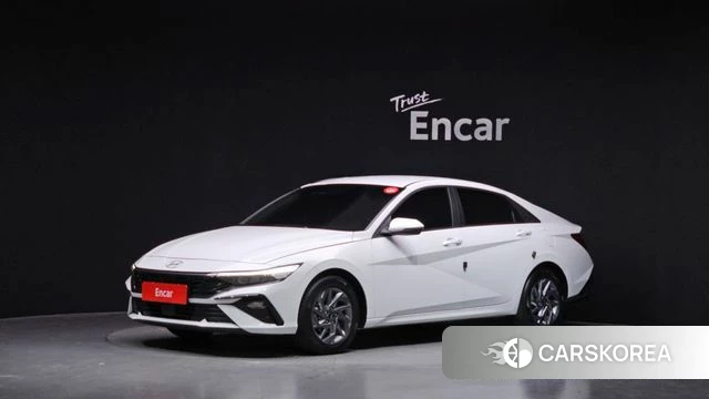 Hyundai The New Avante (CN7) 2023 Белый из Кореи