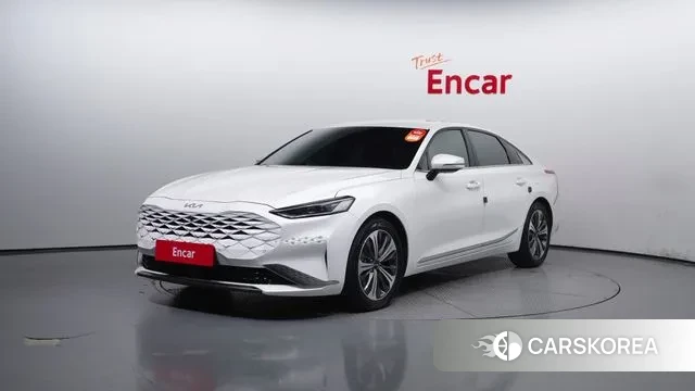 Kia K8 Hybrid 2021 Белый из Кореи